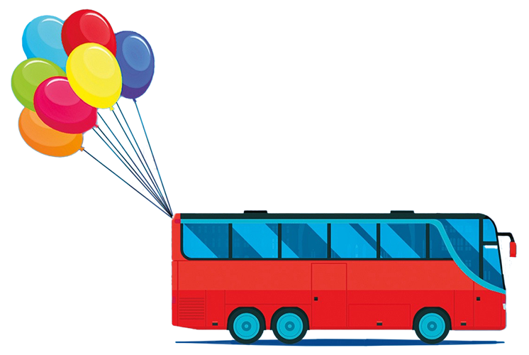The Coach Trip Bus | Izzy Bromley | Author